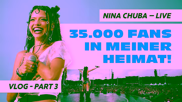 Nina Chuba Sommershows Vlog (Part 3) - Bielefeld, Bremen & Hamburg YouTube